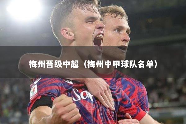 梅州晋级中超（梅州中甲球队名单）